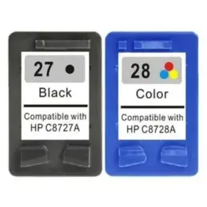 Συμβατά  μελάνια HP 27, 28 Pack